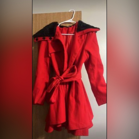 Red Peacoat - Picture 2 of 2